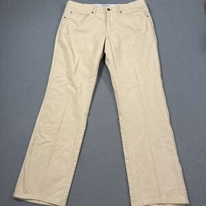 PANTS STRAIGHT Peter Millar Men 34x32 TAN Soft Touch Twill Performance Chino